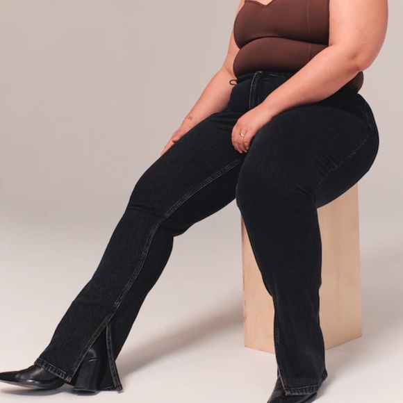 ABERCROMBIE Curve Love High Rise Skinny Jean Sz 10 - Picture 2 of 6